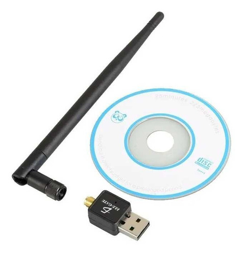 Antena Adaptador Usb Compatible Con Wifi Nano 150mbps Pc Lap