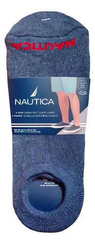 Tin Nautica Calcetin Invisible 6 Pares Liner Caballero