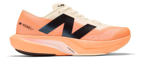 Tênis Corrida New Balance Fuelcell Rebel V4 Laranja Feminino