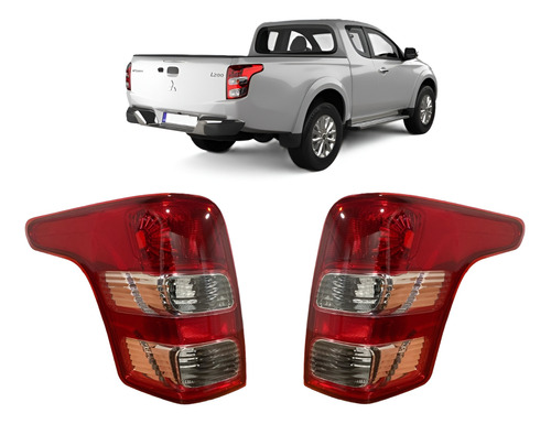 Par Faroles Traseros Para Mitsubishi L200 2016-2019