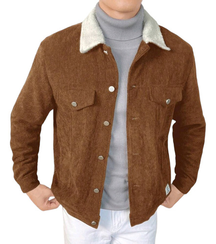  Chaquetón De Para Hombre De Corte Holgado 