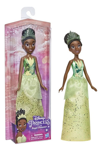 Muñeca Disney Princesa Y El Sapo Tiana Shimmer Original