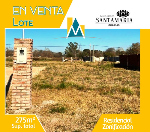 Terreno A La Venta En Barrio Abierto Santa María - Cañuelas