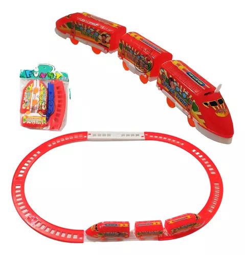 Trem Brinquedo Locomotiva Trenzinho Infantil Trem Bala Metrô