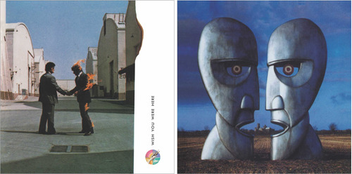 2 Cds Pink Floyd - Wish You Were Here, The Division Bell