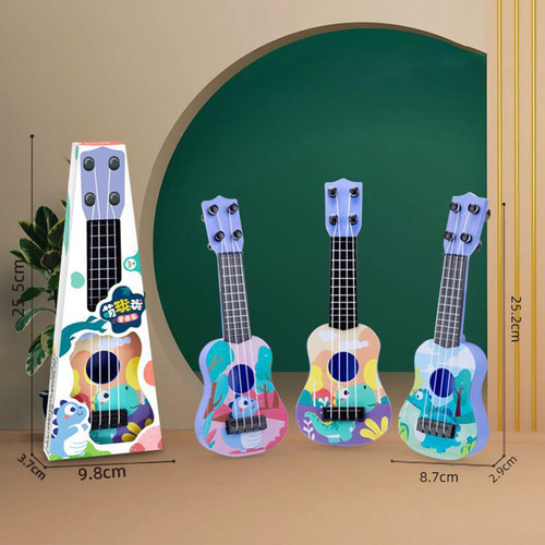Mini Ukelele Guitarra Juguete Habilidad Mejora El Desarrollo