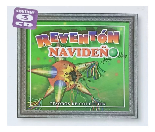 Reventón Navideño - Tesoros De Colección - 3 Cd's Discos