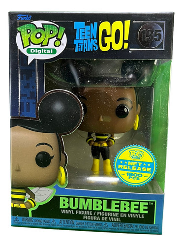 Funko Nft Bumblebee -135- Teen Titans Go! Limited 1800 Pzs