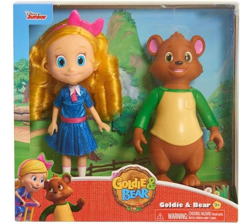 Figuras De Juguete De Disney Junior Goldie 