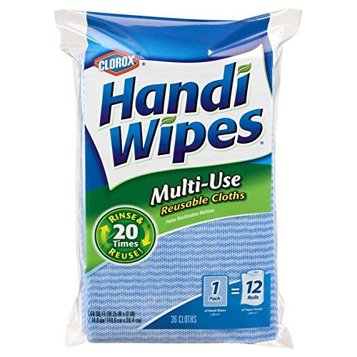 Handi Wipes Clorox - Paos Reutilizables Multiusos, 36 Unidad