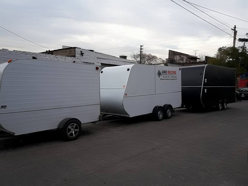 Imagen 2 de 7 de Tráiler Cerrado Para Cuatri Y Cargas. Unidades A Pedido.