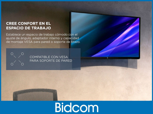 Monitor 22 Hp N223 Full Hd 1080 60hz Hdmi Gtía Bidcom Cuotas