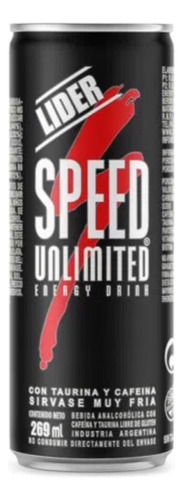 Speed Energizante Unlimited Lata 269 Ml Fullescabio Oferta