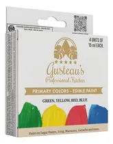 Comprar Colorantes Liquidos Gusteau S, 4 Colores Primarios 60grs