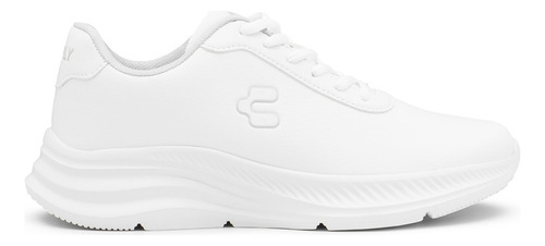 Tenis Charly Escolar Hombre Suela Eva Running Color Blanco