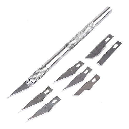 Cortador Antideslizante + 9 Cuchillas 4mod. Acero Inoxidable