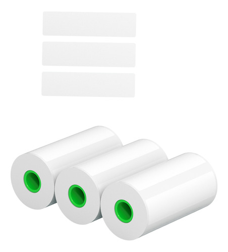 Pegatina Autoadhesiva Peripage De 3 Rollos De Papel Térmico