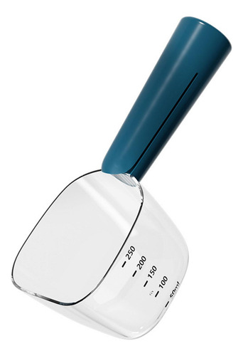Colher De Comida Para Cães E Gatos, Copo Medidor Para Azul