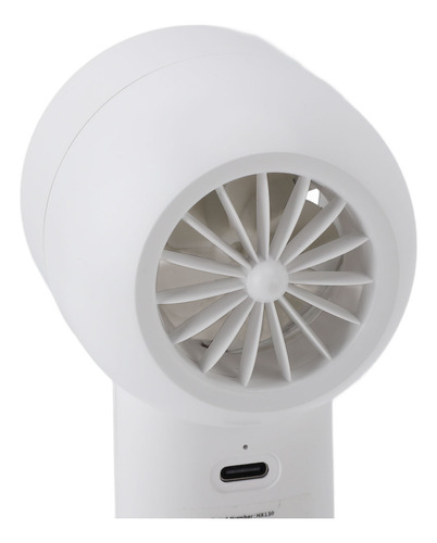 Ventilador Portátil De Alta Velocidad Y Potente Pantalla Dig