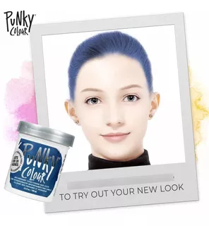 Punky Midnight Blue Semi Permanent Conditioning Hair Color,