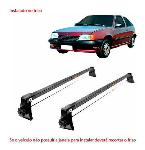 Rack De Teto Bagageiro Aço Chevrolet Kadet 1998