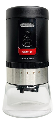 Molinillo Café Eléctrico Portátil Simelo 5 Niveles Molienda