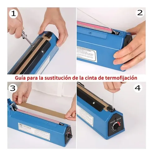Selladora De Bolsas Plásticas,termosellado A Presión Manual
