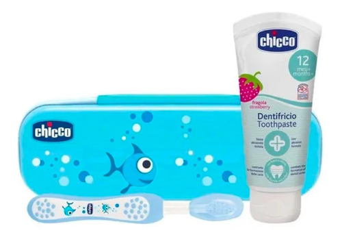 Set Cartuchera Higiene Bucal Pasta-cepillo De Dientes Chicco