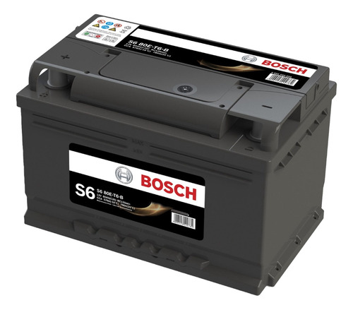 Bateria Bosch S6 12v 120amp/m (286x174x174) Positivo Izq. - 