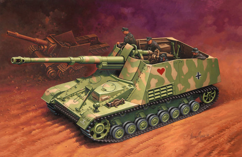 Tanque Sd.kfz. 164 Rinoceronte 1/72 Model Kit Revell