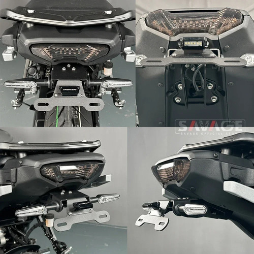 Soporte De Matrícula Para Yamaha Mt07 Tracer 700