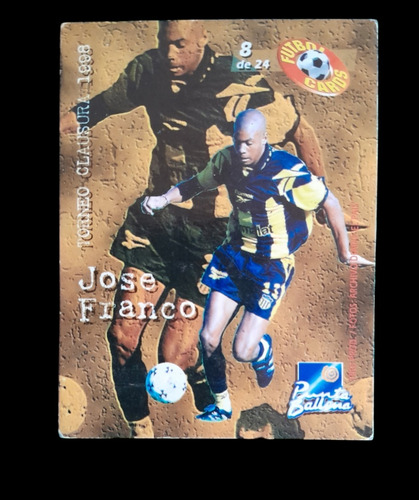 Tarjeta Coleccionable Del Gran Futbolista José María Franco