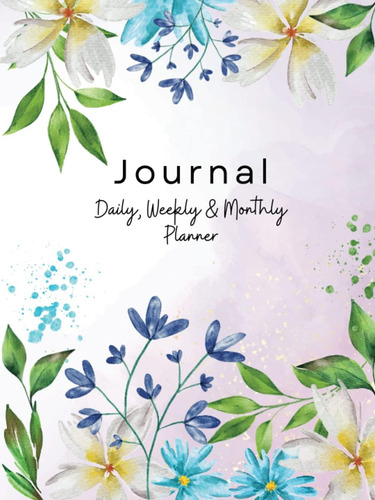 Libro: Planificador Semanal Y Mensual Y Diario Para Realizar