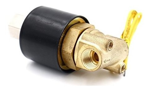 Imagen 2 de 3 de Válvula Solenoide Eléctrica De Latón Baomain Pt1 /4 Dc 12v