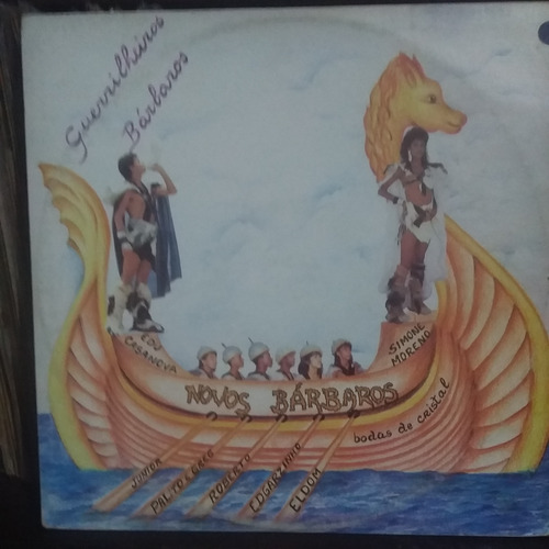 Lp Novos Bárbaros _ Guerrilheiros Bárbaros 1987 (Usado)