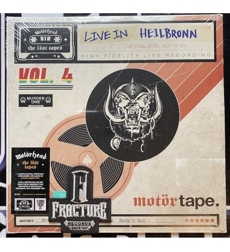 Motörhead - Lost Tapes Live In Heilbronn 1984 2vinilos Rsd23