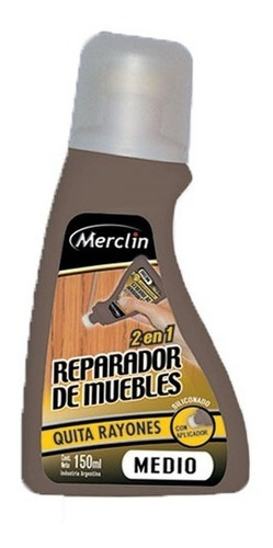 Merclin Reparador De Muebles, Quita Rayones 150ml