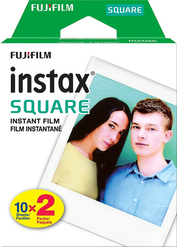 Fujifilm Square Twin Pack Film Pelicula Para Camara Fotogr