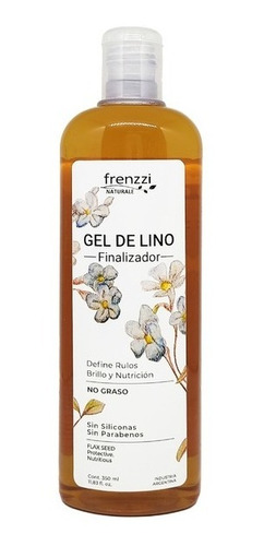 Gel Finalizador Lino Frenzzi 350ml Rulos Brillo Nutricion Dw