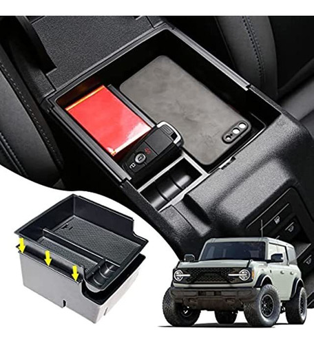 Yikun Para Ford Bronco 2021 2022 Central Apoyabrazos Caja D