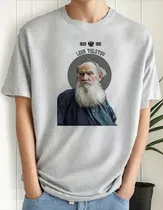 Comprar Remera Leon Tolstoi Literatura Rusia