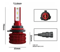 Comprar Focos Led Csp Slim H10 9005 A 9000lm 6000k Luz Blanca Par