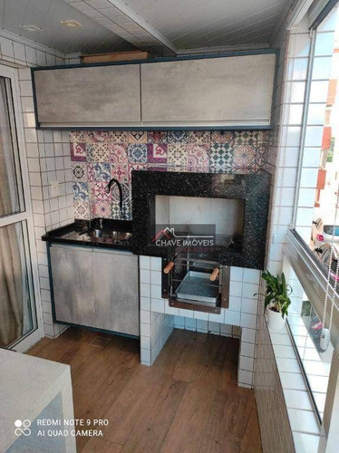 Imagem 5 de 17 de Apartamento Com 2 Dormitórios À Venda Por R$ 430.000 - Vila Guilhermina - Praia Grande/sp - Ap3005