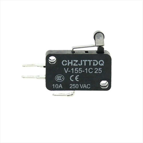 Mini Interruptor Fin De Carrera V155, Con Roller, 10a 250v