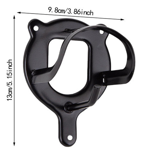 Soporte Para Bridas De Caballo, Colgador De Bridas, Negro