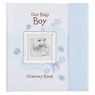 Álbum De Fotos Baby Book Of Memories Blue Keepsake