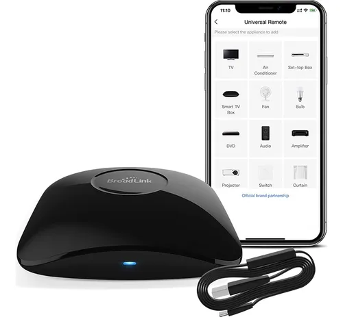 Broadlink Rm4 Pro + Hts2 Ir/rf Version Concentrador Remoto U