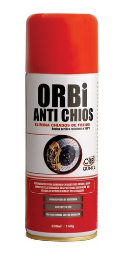 Orbi Anti Chios Elimina Chiados De Freios 200ml C/nf