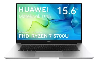 Laptop Huawei Matebook D15 Ryzen 7 16gb Ram + 512ssd Gris