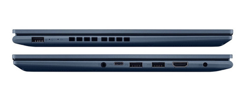 Notebook Asus VivoBook M1402IA quiet blue 14", AMD Ryzen 5 4600H 8GB de RAM 512GB SSD, AMD Radeon RX Vega 6 (Ryzen 4000/5000) 60 Hz 1920x1080px Windows 11 Pro
